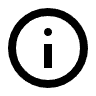 Info icon to open help options